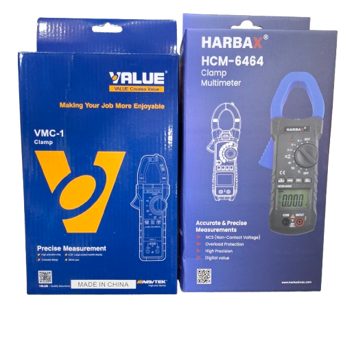 کلمپ مولتی‌متر VALUE و HARBAX