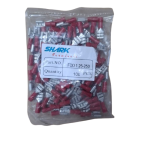 سر سیم مادگی قرمز 1.25 - 250