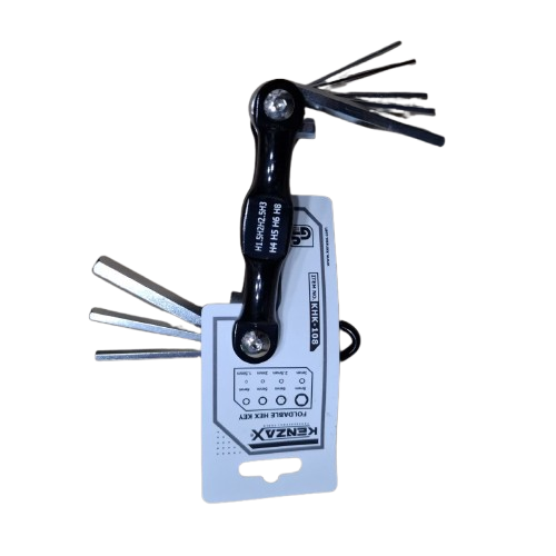 ست 8 پارچه الن شش گوش چاقویی کنزاکس مدل HK-108